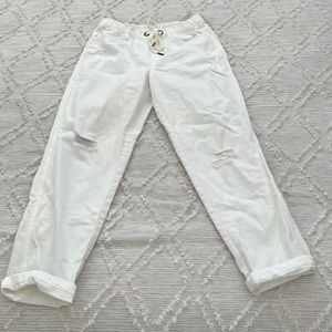 Aerie white jeans